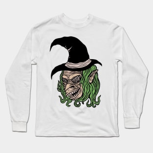 Spooky Witch Long Sleeve T-Shirt